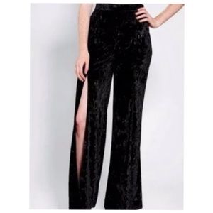 Staring at Stars Urban Outfitters Velvet Flowy Pants